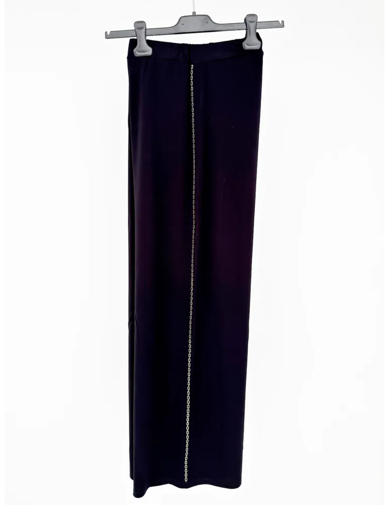 Francesca Mercuriali | Pantaloni palazzo con borchie oro fino alla 60