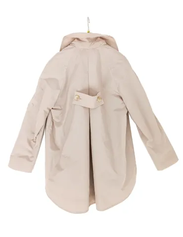 Rubamori Beige Waterproof Trench Coat with Back Pleat 2