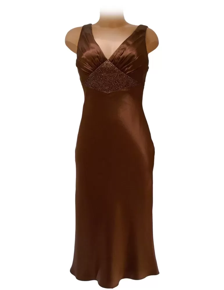 Shop on line satin dress by Luca Giordani Shop on line satin dress by Luca Giordani