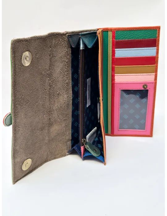 Multicolour Genuine Leather Wallets by Soruka