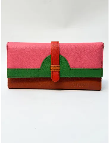Multicolour Genuine Leather Wallet by Soruka