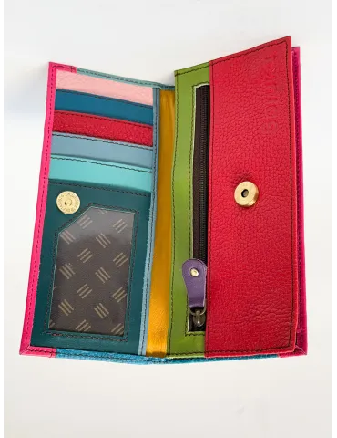 Multicolour Genuine Leather Wallet by Soruka 2