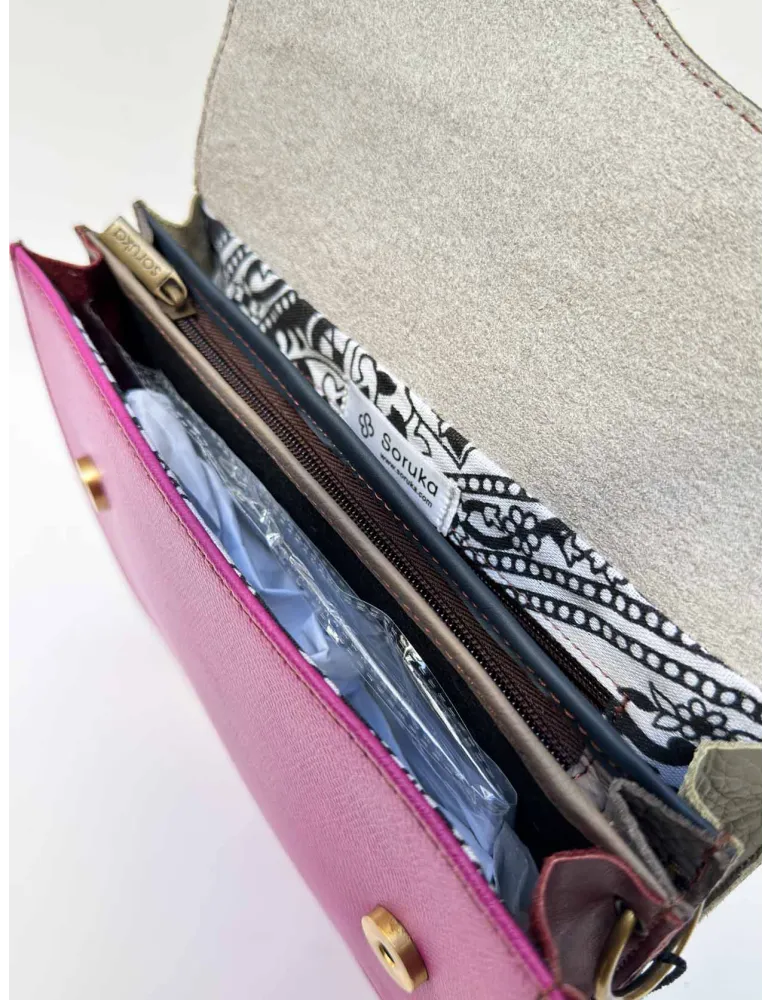 Soruka borse e accessori in vera pelle progetto equo-solidale
