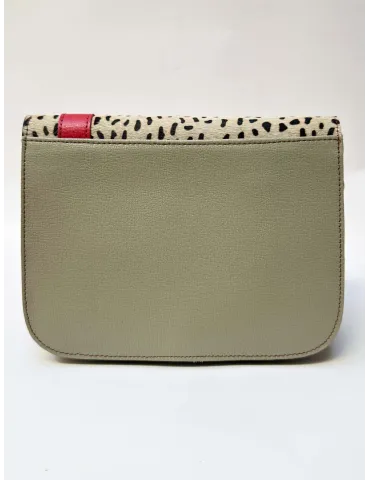 Genuine Leather Bag with Hand-Painted Pony Hair by Soruka 2
