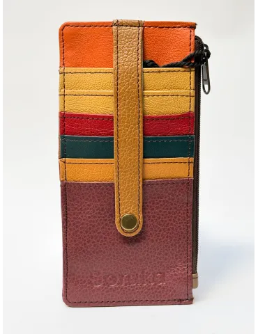 Multicolour Genuine Leather Wallet by Soruka 2