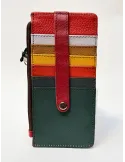 Multicolour Genuine Leather Wallet by Soruka