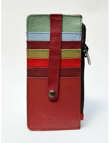 Multicolour Genuine Leather Wallet by Soruka 2