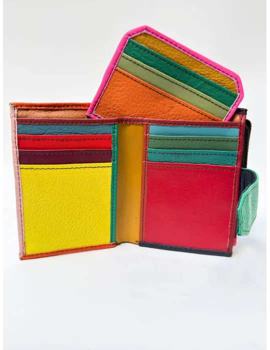 Multicolour Genuine Leather Wallets by Soruka