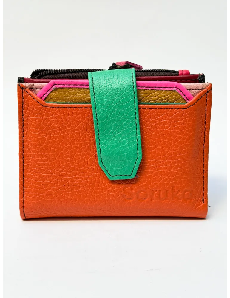 Multicolour Genuine Leather Wallets by Soruka