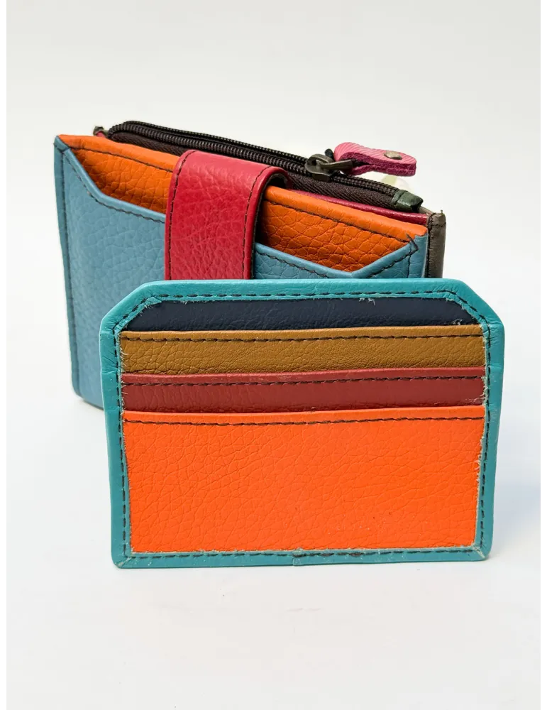 Multicolour Genuine Leather Wallets by Soruka