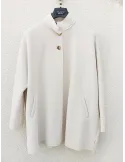 Rubamori Beige Waterproof Trench Coat with Back Pleat | Plus size