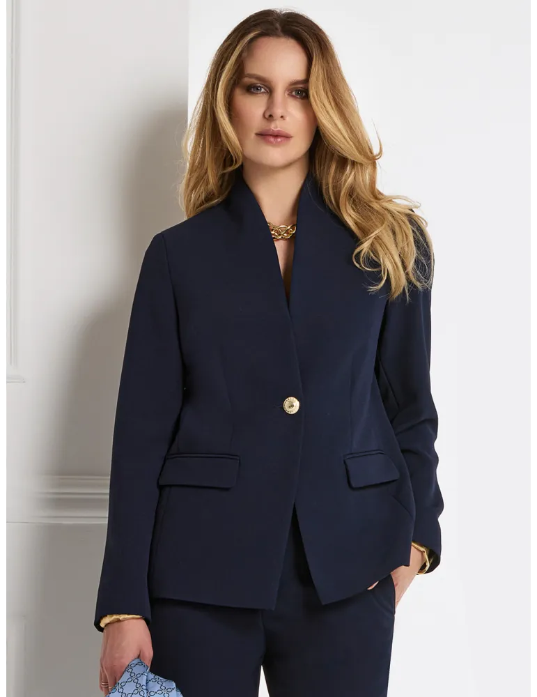 Piero Moretti Blue Jacket and Pants formal Suit for Events – Up to 60