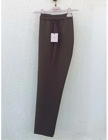 Piero Moretti fall winter collection | Brown cigarette formal trousers