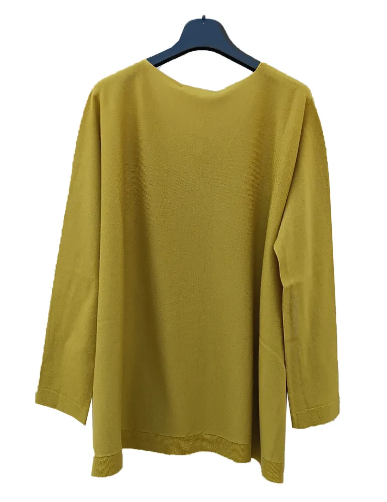 Frida Madè | Silver grey sequins precious wools kimono sweater