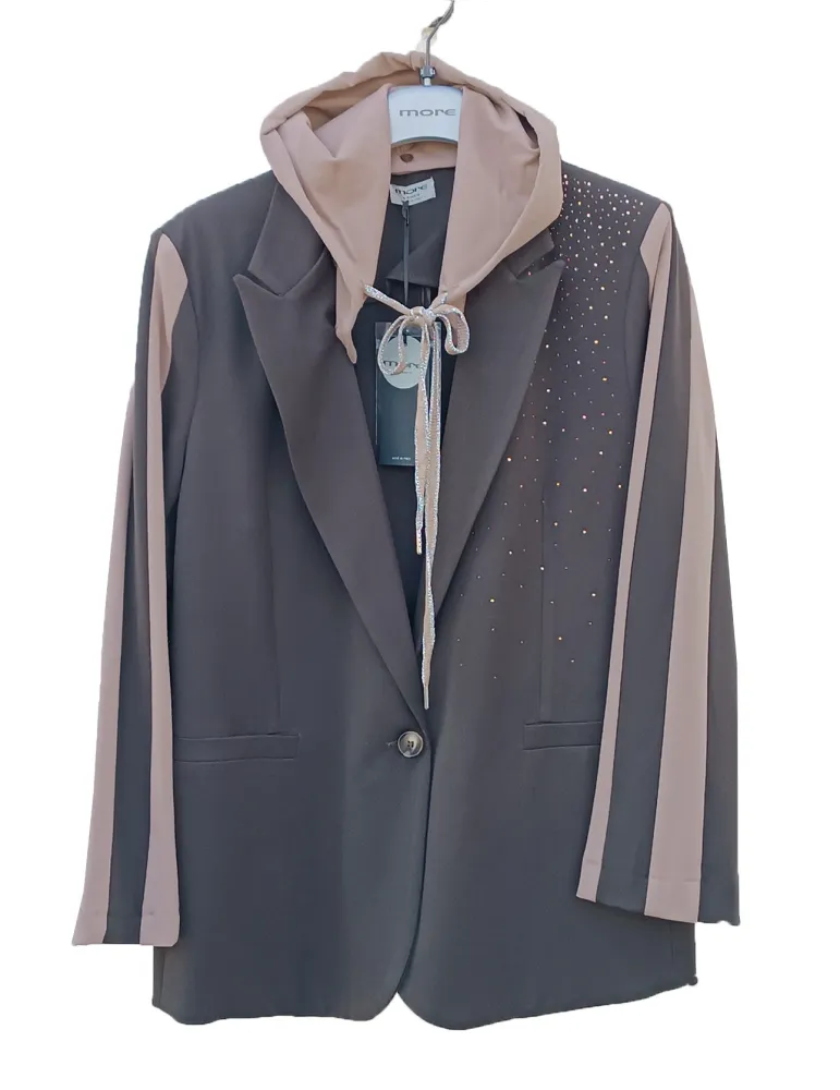 Tailleur Giacca con cappuccio e pantaloni - Tuta More by Siste's