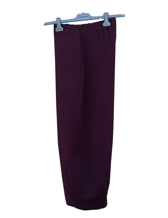 Pantalone balloon bordeaux | Tuta elegante curvy More by Siste's