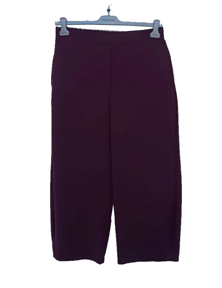 Burgundy carrot - balloon Trousers