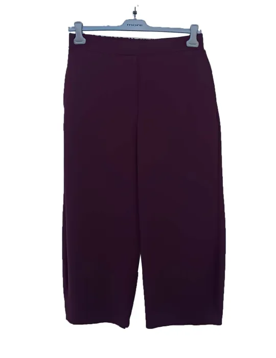 Burgundy carrot - balloon Trousers