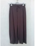 Pantaloni balloon marrone effetto tuta curvy chic More by Siste's