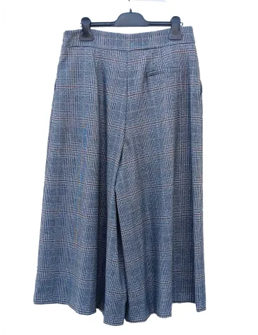 Midi Wide-Leg Trousers-skirt Prince of Wales Check | Amethist F/W 2027 2