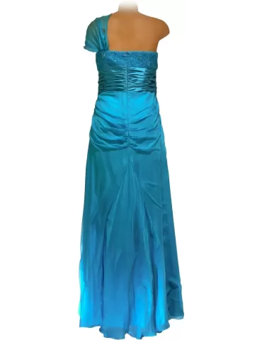 Online-Verkauf eine Schulter langes Kleid Sonia Peña 2