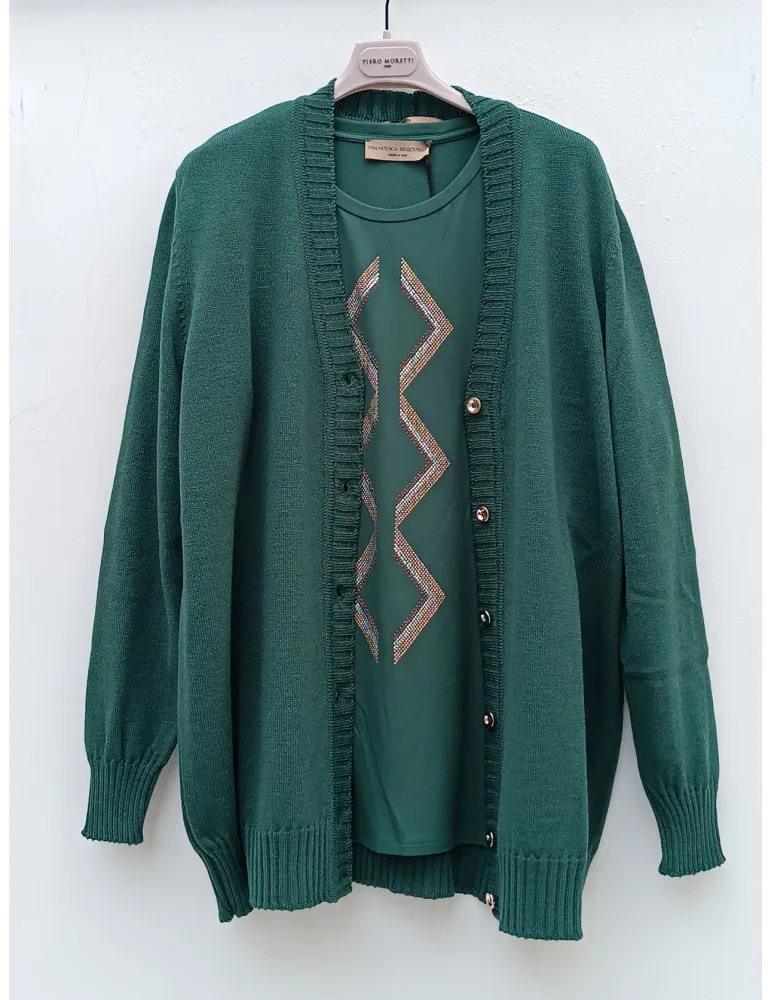 Collezione maglieria A/I Francesca Mercuriali | Cardigan fino alla 60