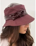 Rainproof Cloche Hat | Complit Italian Elegance | For short and long hair