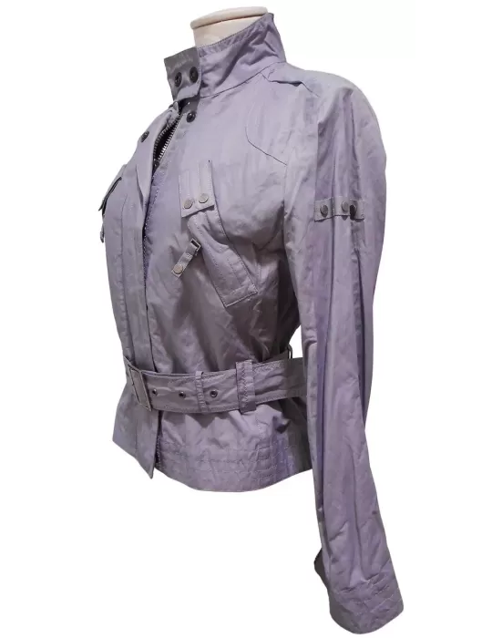 Online sale short jacket with belt Online sale short jacket with belt