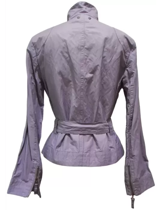 Online sale short jacket with belt