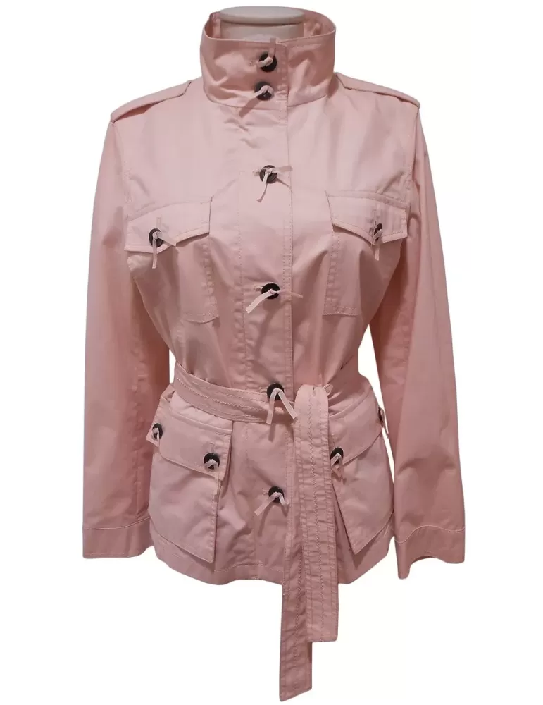 Compra online Giacca cotone rosa a quattro tasche prezzi outlet Compra online Giacca cotone rosa a quattro tasche prezzi outlet