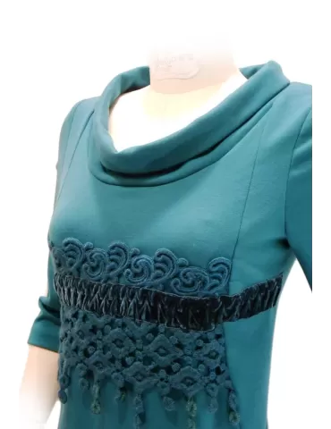 Shop on line emerald green dress 2