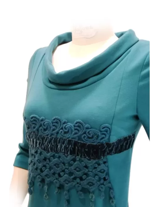 Shop on line emerald green dress