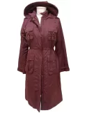 Padded long jacket by Paul Brial