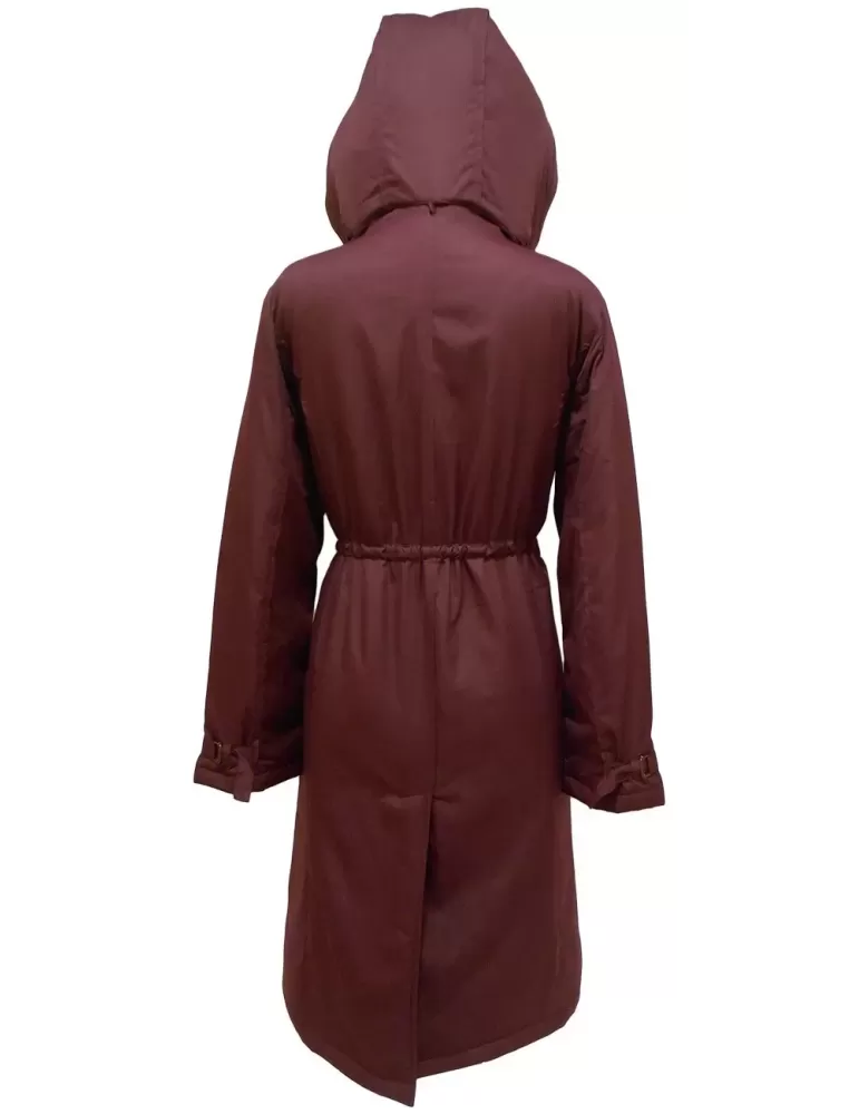 Shop on line padded long jacket