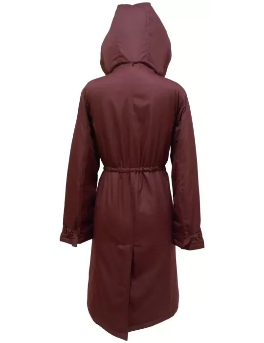 Shop on line padded long jacket