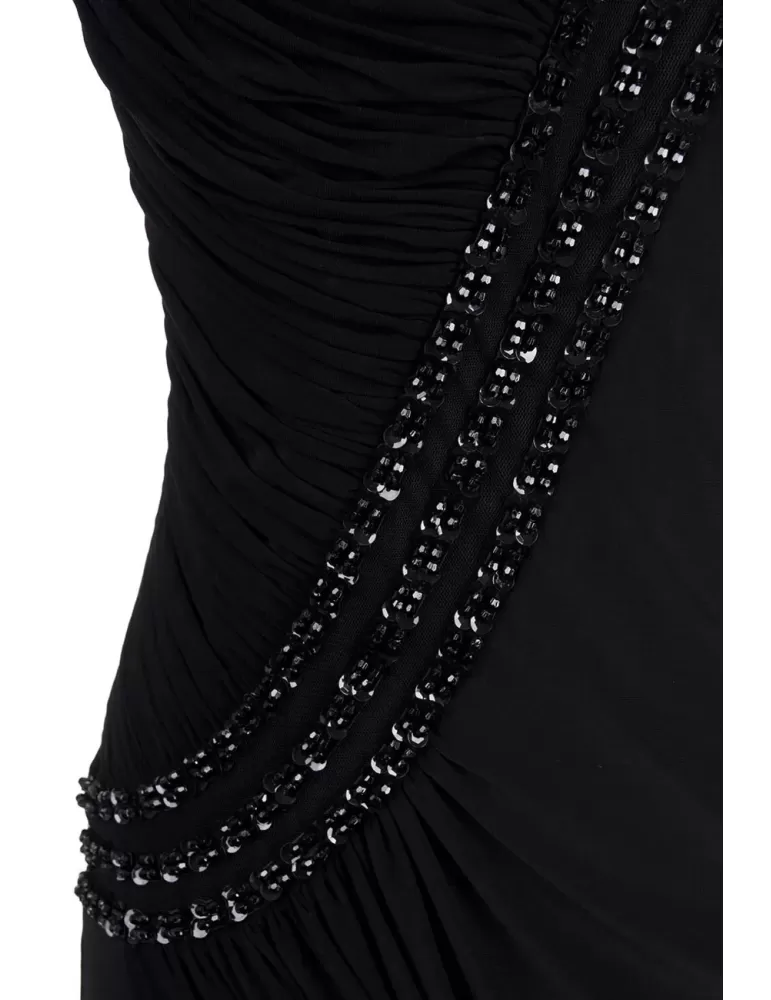 Online sale dress cleavage Luke Gandy