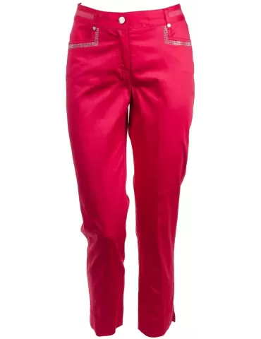 Fuschia capris clearance