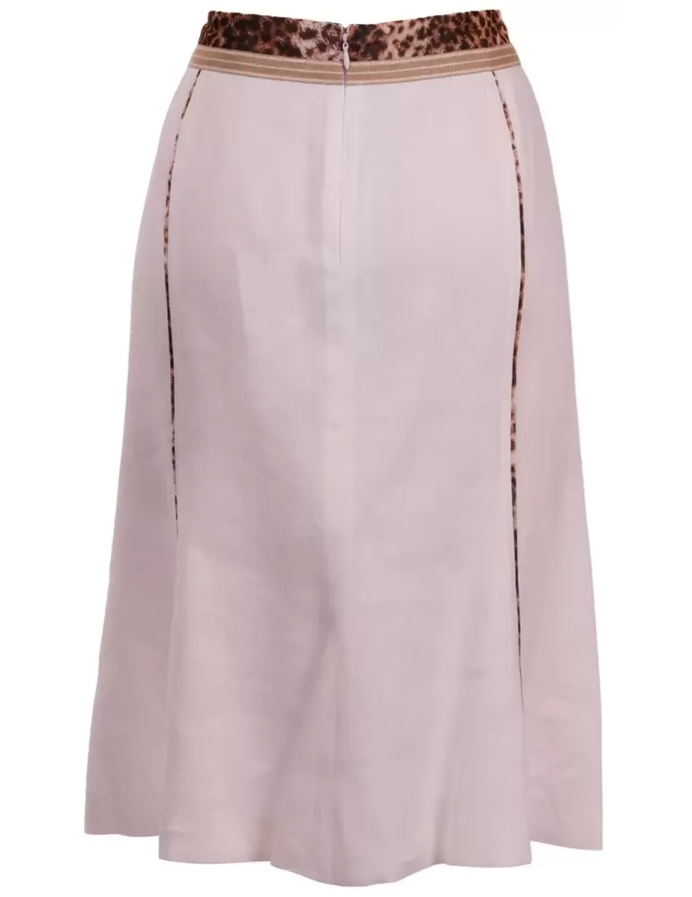 Jupe lingerie en ligne de feu