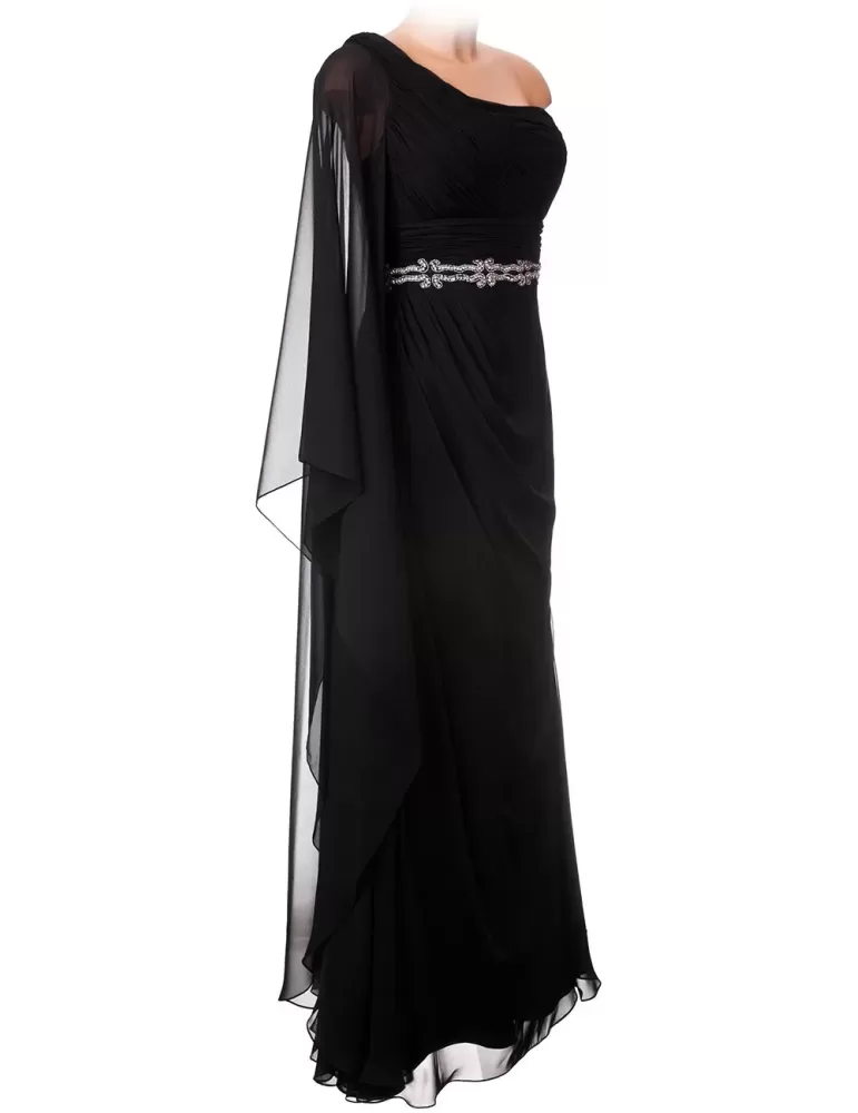 Online-Verkauf eine Schulter Kleid mit Sonia Peña