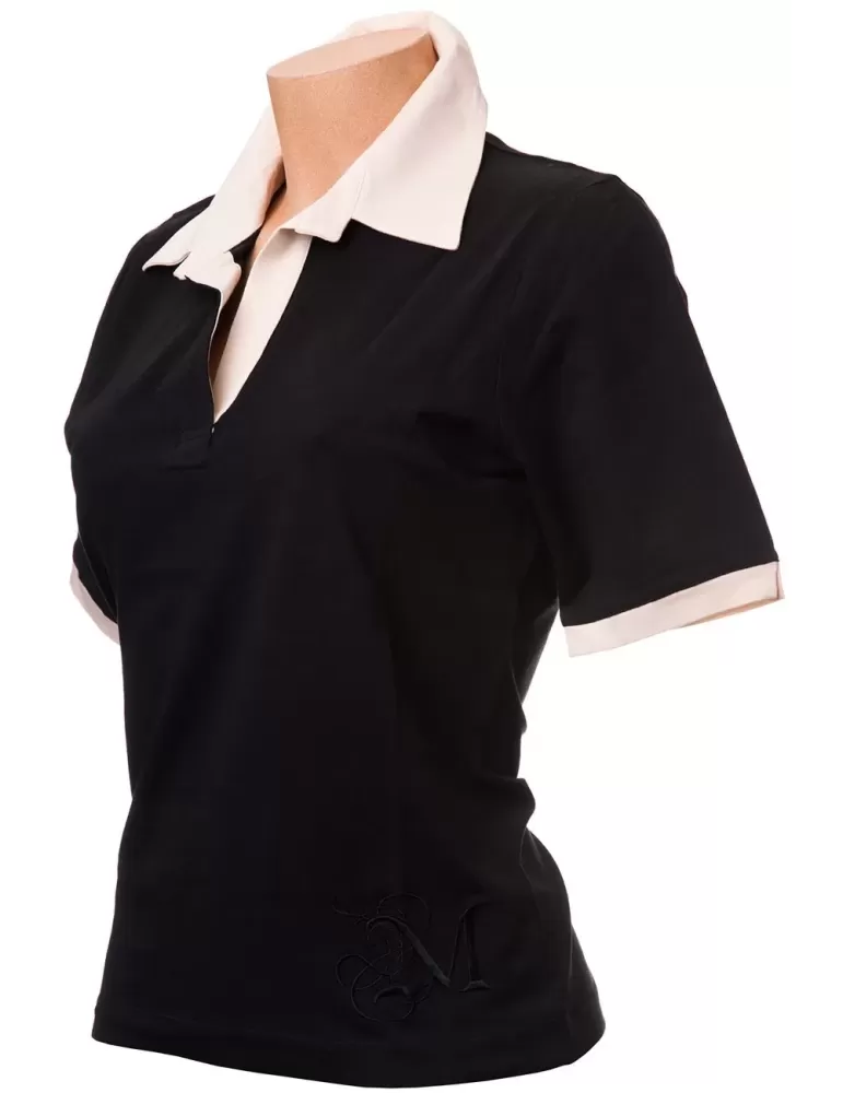 Shop online two-coloured polo shirt