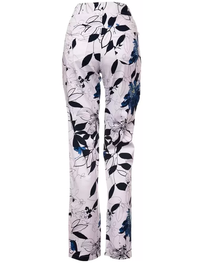 vente sur ligne coton pantalon luca giordani