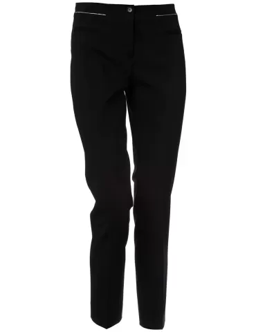 Shop online black capri trousers