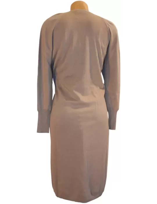 Robe longue en ligne vente à manches Musetti
