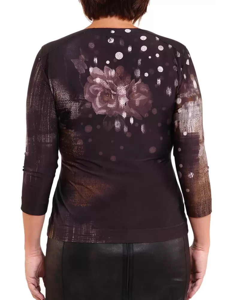 Shop online print blouse