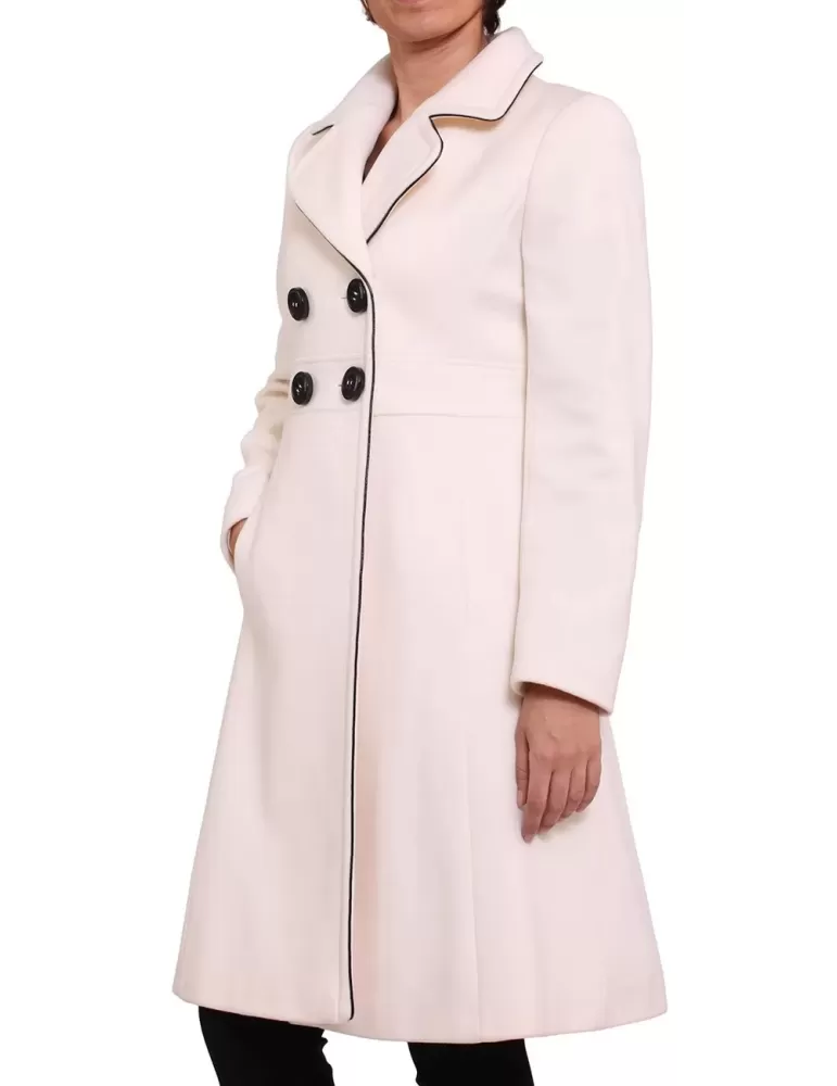 le manteau de Cachemire linder ligne anna par hella