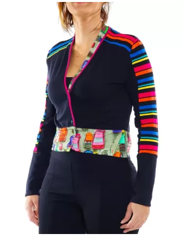 Shopping online cardigan Aventures des Toiles 2