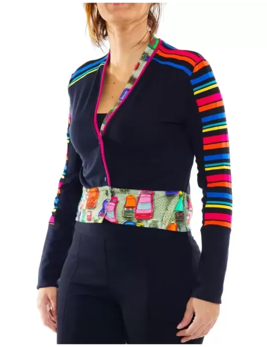 Shopping online cardigan Aventures des Toiles