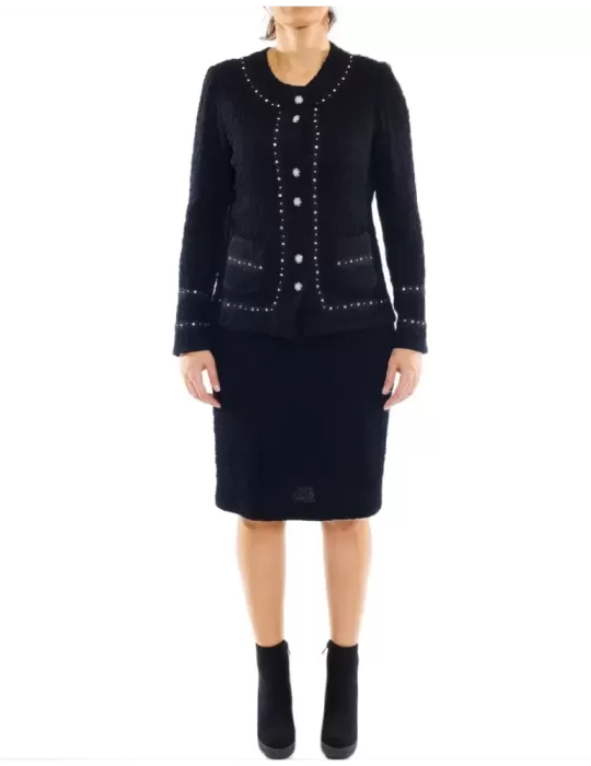 Tailleur nero elegante chanel Liolà Tailleur nero elegante chanel Liolà
