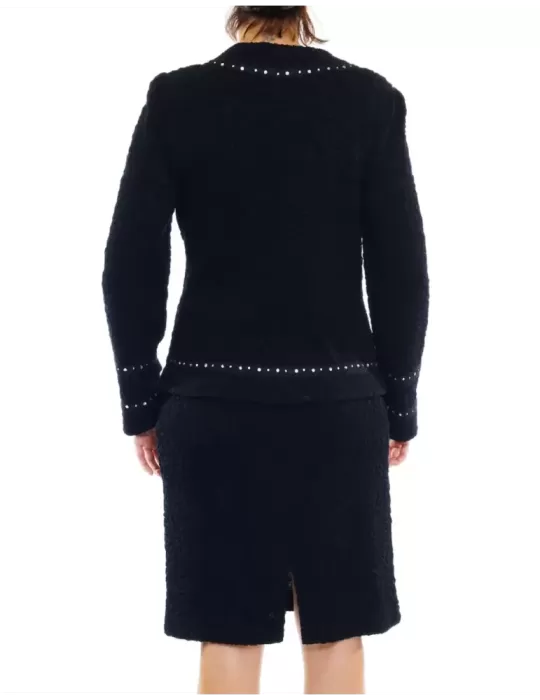 Tailleur nero elegante chanel Liolà