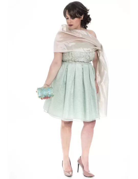 Abito corto decoltè Sonia Pena 11160069